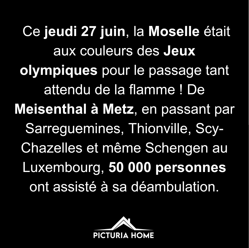 Passage de la flamme olympique à Metz